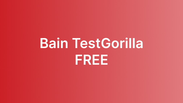 TestGorilla FREE