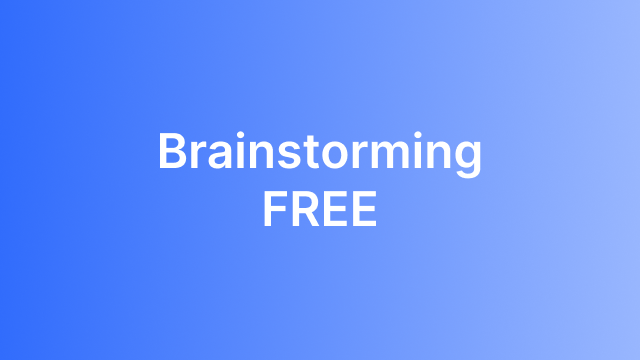 Brainstorming FREE