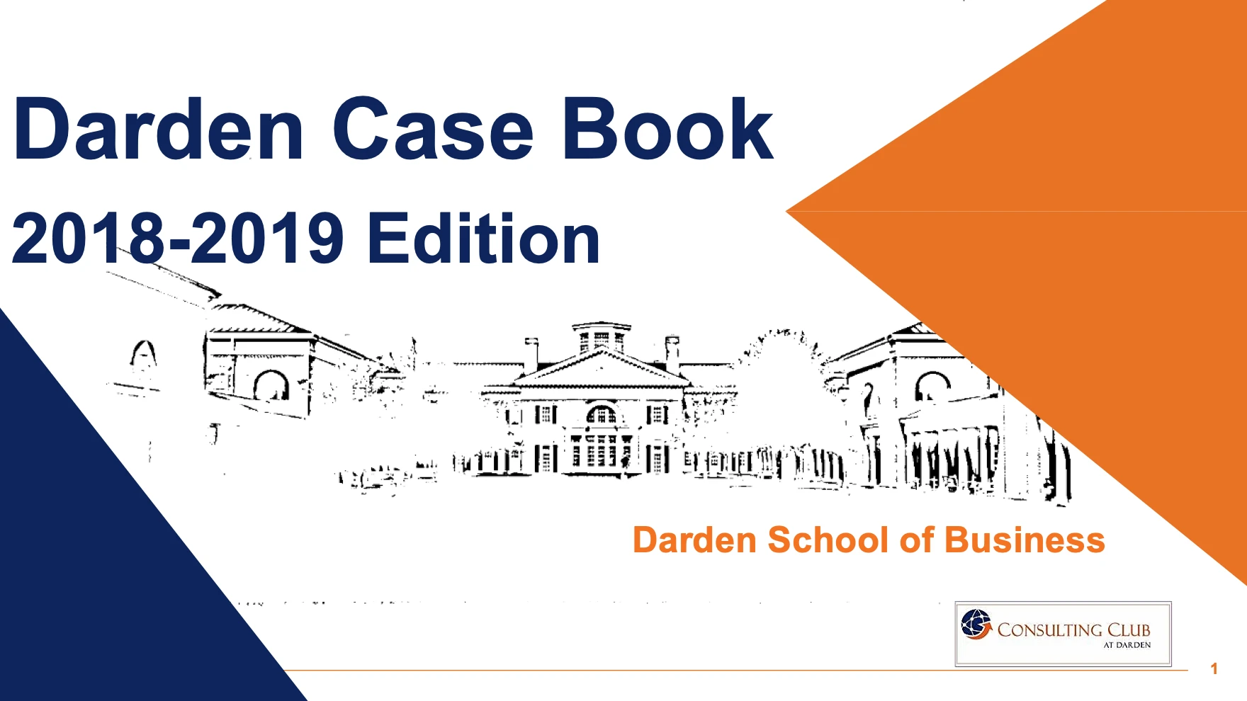 Darden Casebook 2018-2019