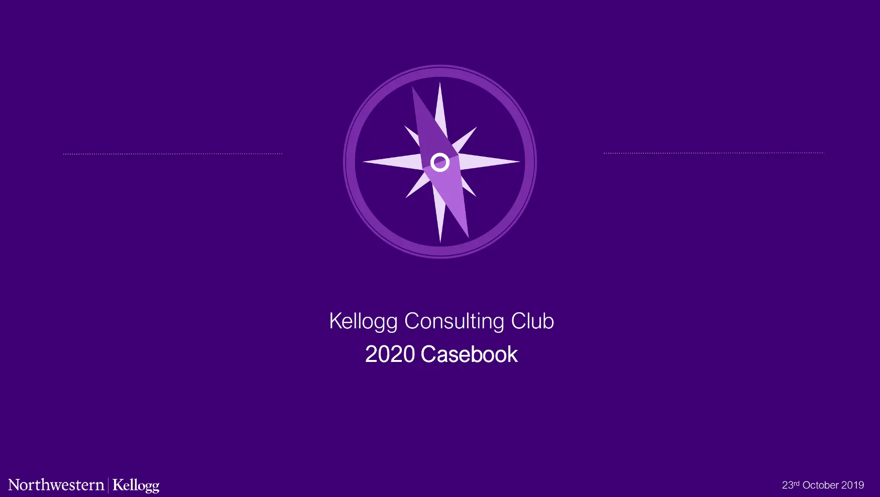 Kellogg Casebook 2020