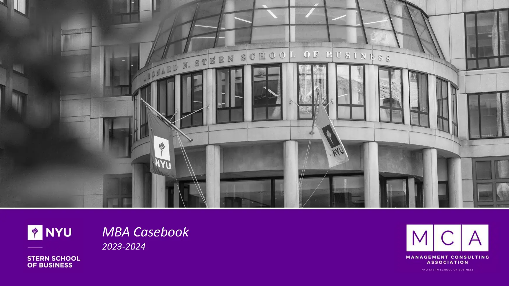 NYU Stern Casebook 2023-2024