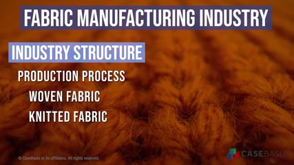 Fabric Manufacturing Industry