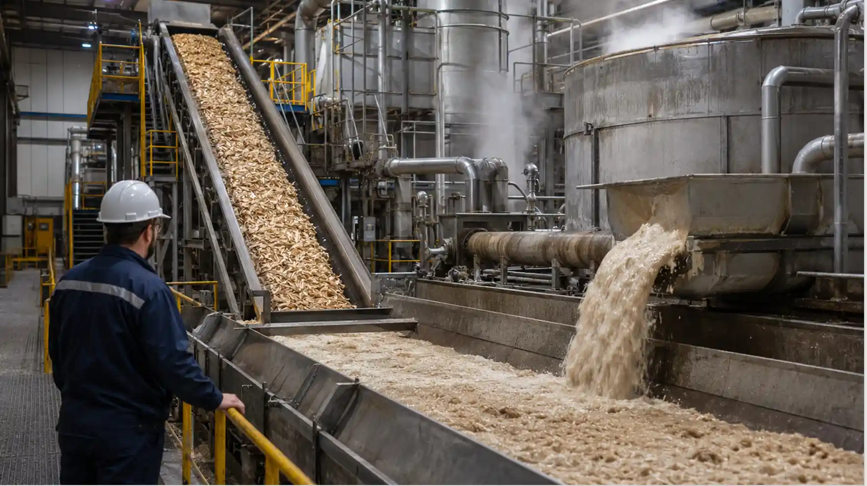 Wood Pulp Mills Industry