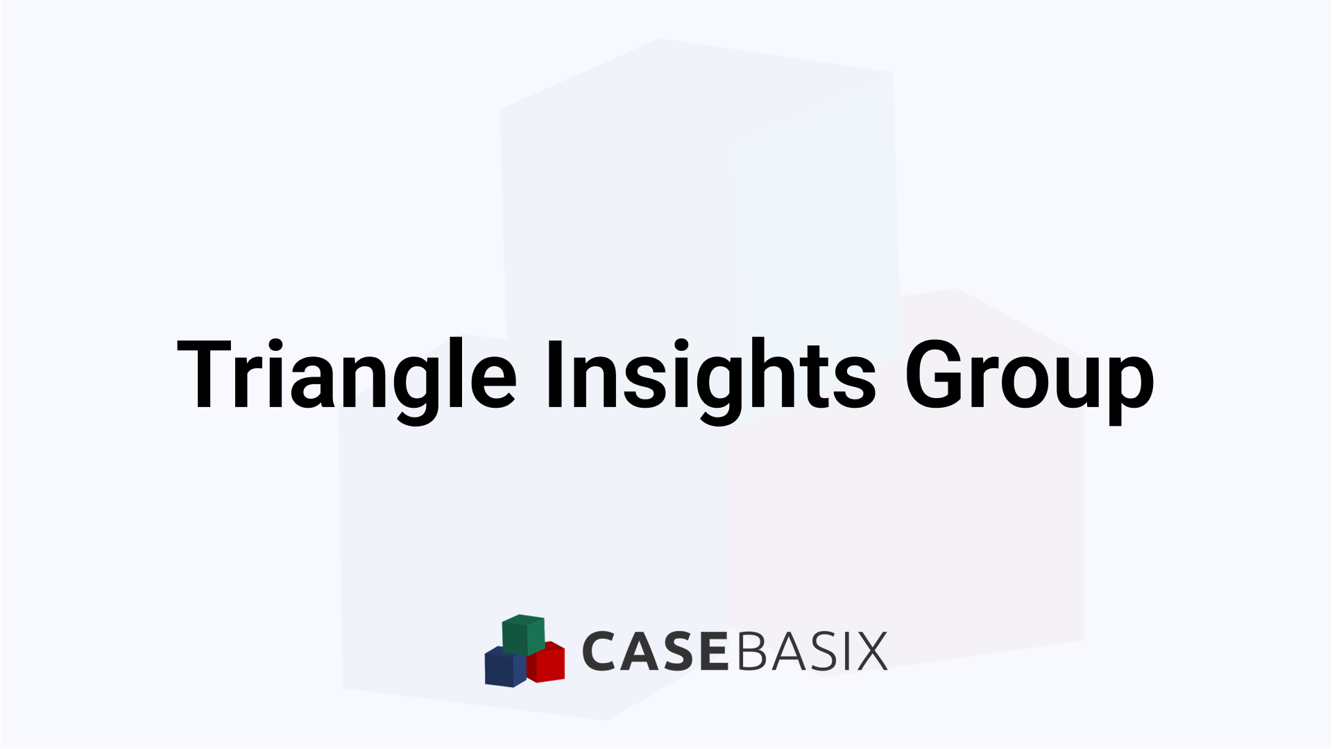 Triangle Insights Group - Careers, Interviews, and Insights